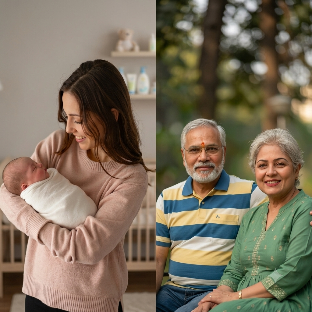 Three generations of a family — care for all ages